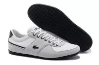 lacoste platinum sneakers homme collection x foot locker 2233 blanc noir